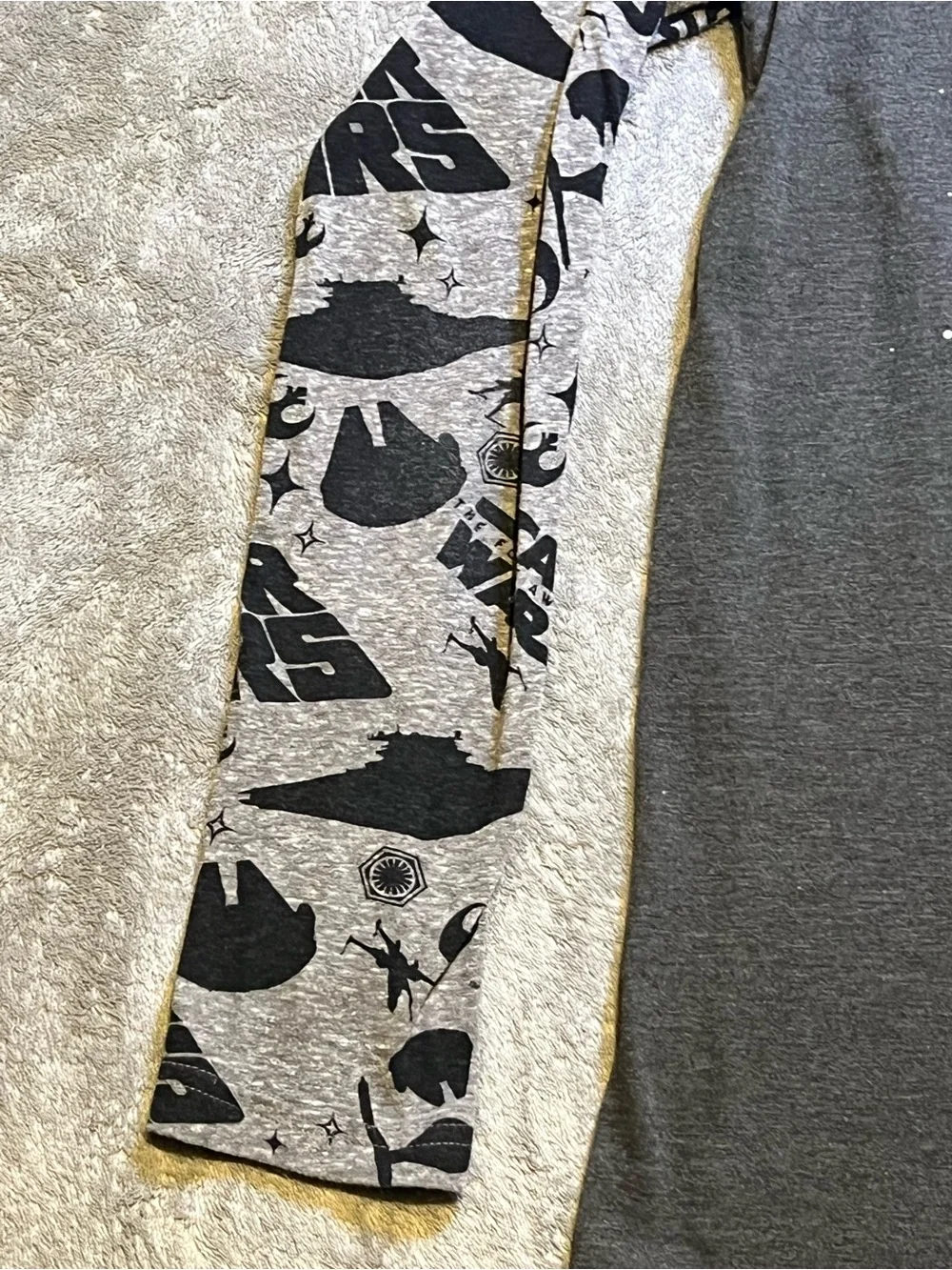 Fifth Sun Star Wars 'The Force Awakens' Long Sleeve Tee - Charcoal & Grey